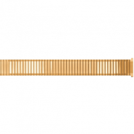Watch strap Universal V61D Steel Gold Toned 14mm
